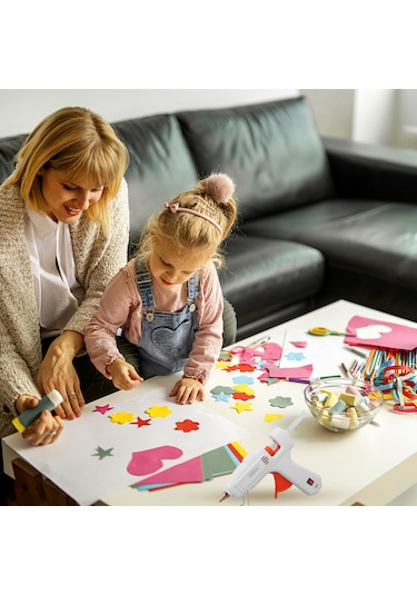 Geeksen 220v 40w Sıcak Tutkal Tabancası Premium Tutkal Çubukları Onarım Aleti 10 Adet Tu Silikon Tabancası