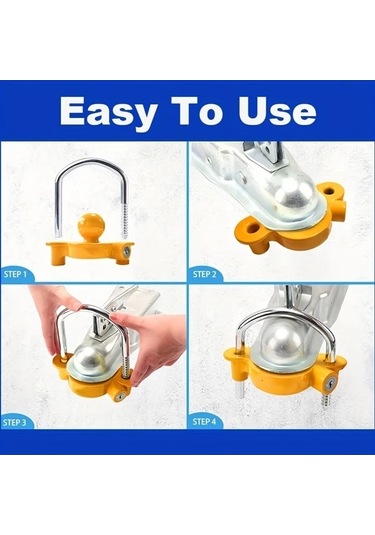 Trendooze Gaojunshop01 Siyah Railer Kilidi - 6 Pozisyonlu, 16 İnç