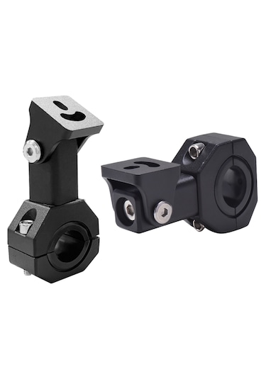 Motosiklet Gidon Sis Farı Montaj Ayağı 2 Adet Alüminyum Braket