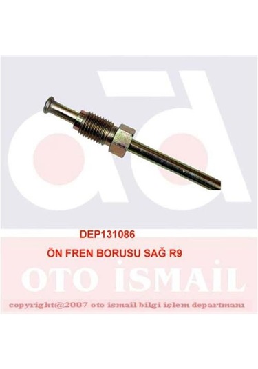 Depar Ön Fren Borusu Sağ R9 IS00-DEPAR 1086