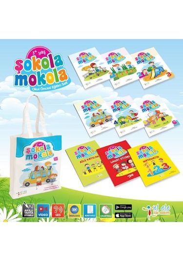 Şokola – Mokola +3 Yaş Eğitim Seti - Ilk Adım Yayıncılık