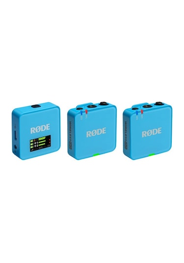 Wireless Go Gen 3 2 Kişilik Kablosuz Yaka Mikrofonu - Blue