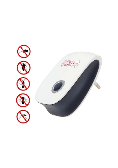 2x Electronic Pest Reject Ultrasound Mouse Cockroach Repeller Device Insect Rats Spider Mosquito Killer Pest Control Household Pest