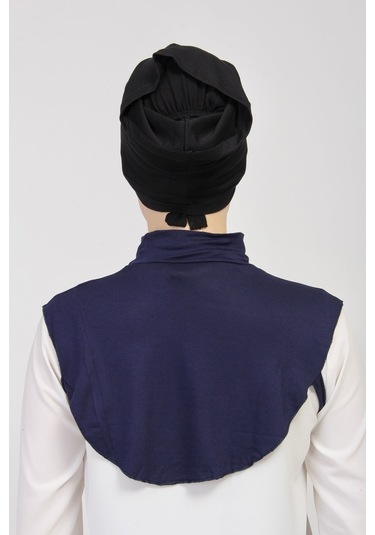 Düz Balıkçı Yakalı Kurtarıcı Boyunluk Lacivert