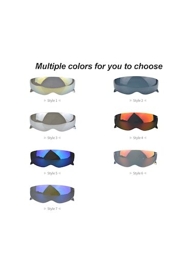 Neevoyu Scorpion Exo Kask İçin Değiştirme Lens - Uv Engelleme, Sis Önleme, Çizik Dayanıklı - Derin Çay Rengi, Güvenli Sürüş İçin