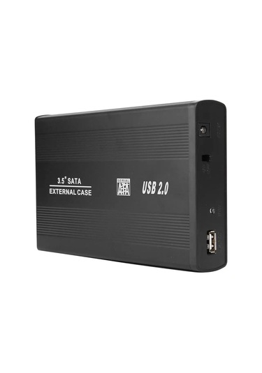Techtic 3.5 Inç Usb 2.0 Harddisk Hdd Kutusu Alüminyum Ssd Sata