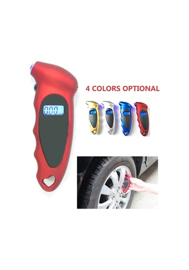 Monyee Dijital Lastik Basınç Ölçer, Lcd Ekranlı Ve Işıklandırılmış Uçlu, 4 Ölçüm Birimiyle 0-150psı , Otomatik Sıfırlama Özelliğiyle Araç Lastik Basıncı Ölçimi Aracı
