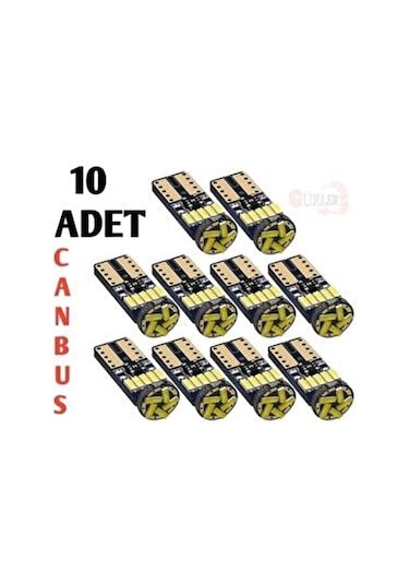 T10 Led Ampul Park Led Plaka Led 10 ADET