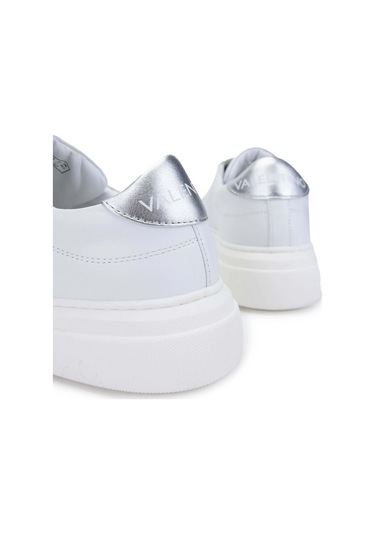 Mario Valentino Kadın Hakiki Deri Beyaz/gümüş Sneakers & Spor Ayakkabı 1040 91s3902 Bn Ayk Y24 Whıte/sılver Beyaz - Gümüş