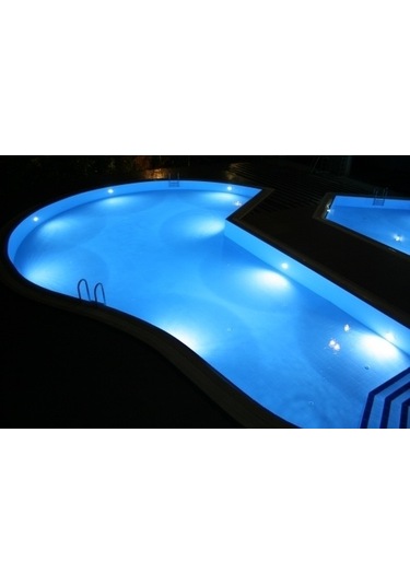 Cometepool Siyah Çerçeve Ultra Slim 4mm Beyaz Işık Smd Led Havuz Sıva Altı Joker Aydınlatma Lambası 40w-toptancıyızbiz