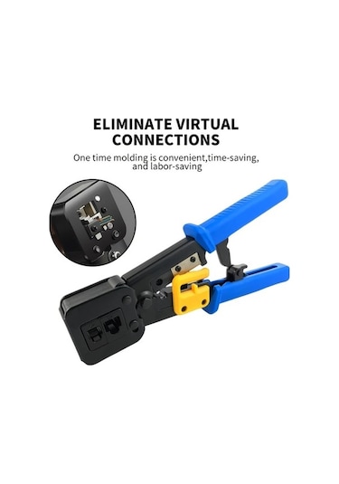 Besthome1 Dream011 1 Bilgisayar Ağ Kablosu Sıkma Aleti 6p8p Rj45 Cat6e Ethernet Pense Endüstriyel Kurulum