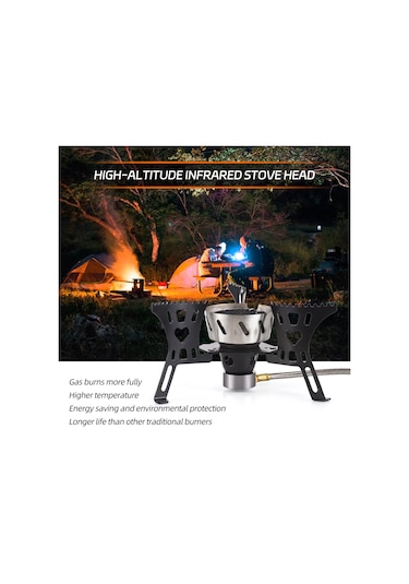 Lixada-kamp Sobası Açık Hava Yürüyüşü İçin Yüksek İrtifa Kızılötesi,y25173-2 Gümüş