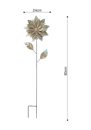 Stergul Metal Süs 24 80cm Bakır