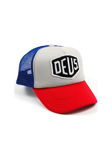 Trucker Şapka - Baylands Trucker Mavi/kırmızı / Deus
