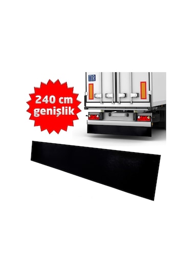 Kamyon Paçalık - Kamyon Paspas - Kamyon Tozluk Siyah 35X240