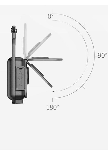 Nostaljik Lezzetler 3 Adet Led Mini Anahtarlık Fener Şarjlı Kamp Balıkçı Tamirci Için Çalışma Feneri Çok Fonksiyonlu Taşınabilir Siyah