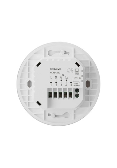 Pazly Tuya Wifi Lcd Ekran Akıllı Termostat, Programlanabilir, Uzaktan Kontrol App/alexa/google , Ses Kontrolü