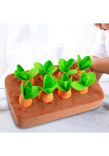 Suntek Oyunu Gelişimsel Eğitsel Çekme Motor 8-adet-havuç