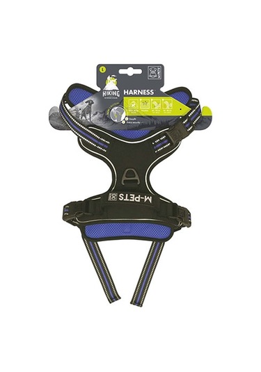 M-pets Hiking Reflektörlü Köpek Göğüs Tasması Mavi Large 45-95 Cm 244-58020.03 Renkli