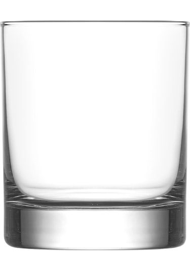 LAV Ada Cam Viski Bardağı 6'lı 320 ml (Meşrubat/Kokteyl Bardağı )