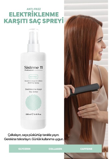 Sisteme 11 Elektriklenme Karşıtı Sprey 250 Ml