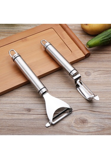 Paslanmaz Çelik Soyucu Meyve Bıçağı Planer Çok Fonksiyonlu Mutfak Sıyırıcı Patates Soyma Bıçağı Üçgen Planlayıcı , Boyut:üçgen Planlayıcı Diğer