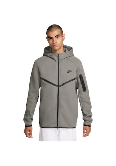 Nike Tech Fleece Fz Windrunner Hoodie Erkek Yeşil Sweatshirt-sportxoutlet Yeşil