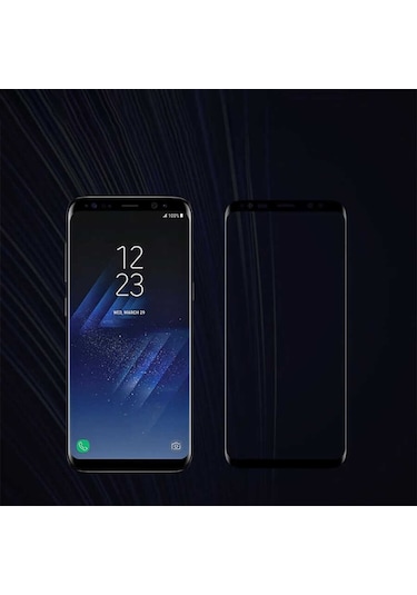 Samsung Uyumlu Galaxy S9 Davin Seramik Ekran Koruyucu Siyah