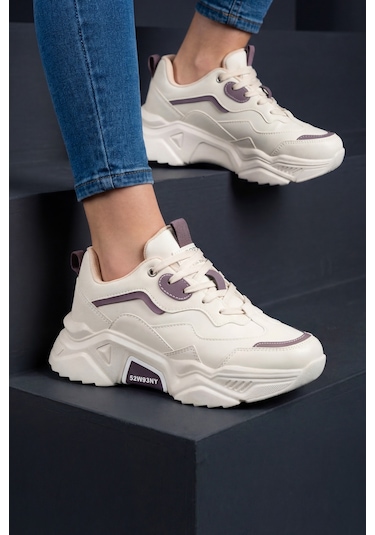 Dark Seer Ds.pmd239k2110 Sneaker 2025 Kadın Bej-mor