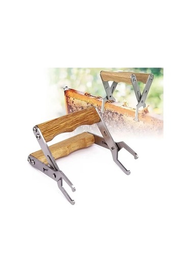 Zyzqstore Arı Kovanı Paslanmaz Çelik Çerçeve Kavrama Tutucu Yakalama Tutucu