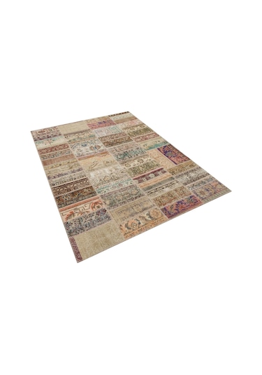 Estetik Ve Çekici Patchwork Halı 230x160 Cm 6357