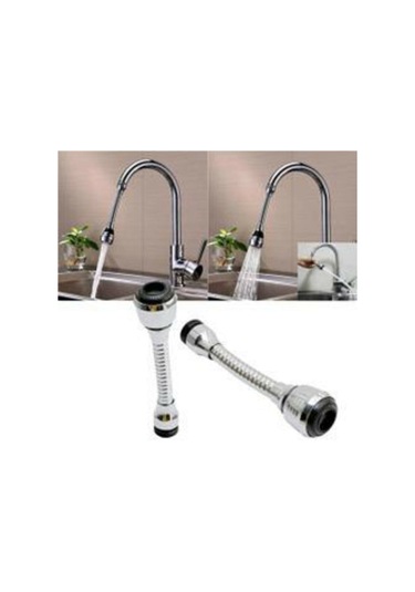 Yayke 360 Derece Döner Musluk Filtresi Tasarruflu Su Musluk Krom