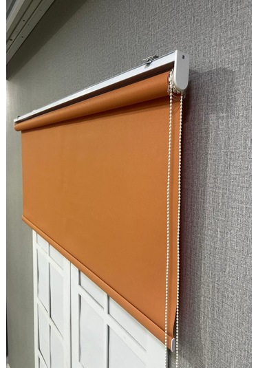 Stor Perde İthal Mat Polyester Turuncu P1470 Turuncu