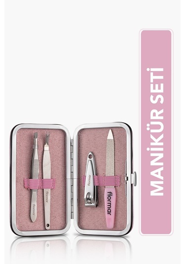 Flormar Çelik Kutulu 4'lü Manikür Seti 036