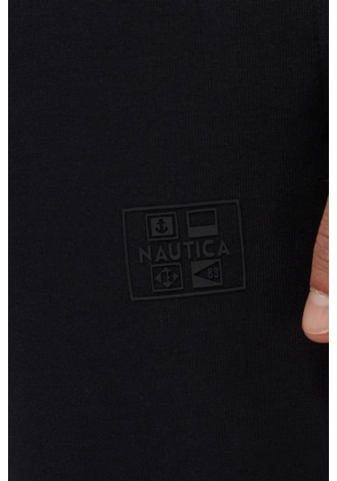 Nautica Erkek Siyah Classic Fit Eşofman Altı-11429 Siyah