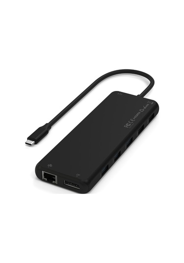 Satechi 13 İn 1 Usb-c Üçlü Ekran Multiport Adaptör Siyah St-p3d13k
