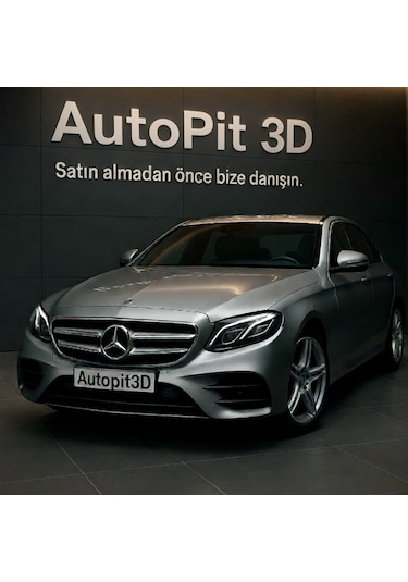 Autopit 3d Mercedes Benz Uyumlu Anahtar Pil Kapağı