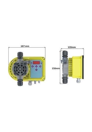Lara-Pr 2L/10B Orp Ph Klor Dozaj Pompası