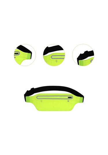 Homyl Bisiklet Açık Için Fitness Egzersiz Kemeri Kadın Yeşil Yeşil