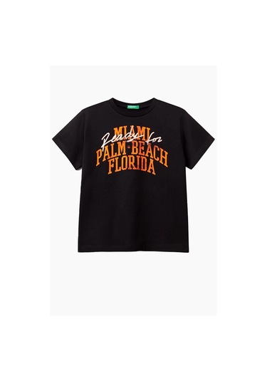 Benetton Erkek Çocuk Tişört Bordo