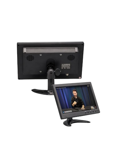 Powermaster Pm-6092 10.1" Çok Fonksiyonlu 1080p Hd Araç Monitörü - Hdmı/vga/bnc/rca/usb Girişli