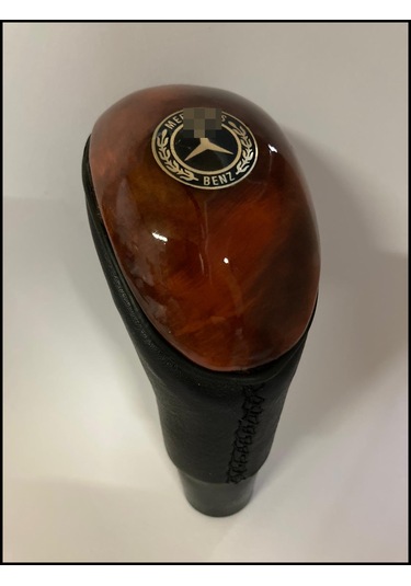 Ahşap Vites Topuzu Mercedes W210 W202 W203 W 220 W221 W205 Ml 420 Ml 55 Ahşap Deri Ahşap