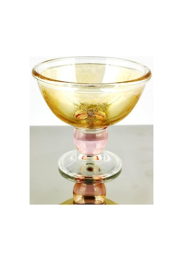 Lüsterli Desenli Cam Şekerlik & Lokumluk