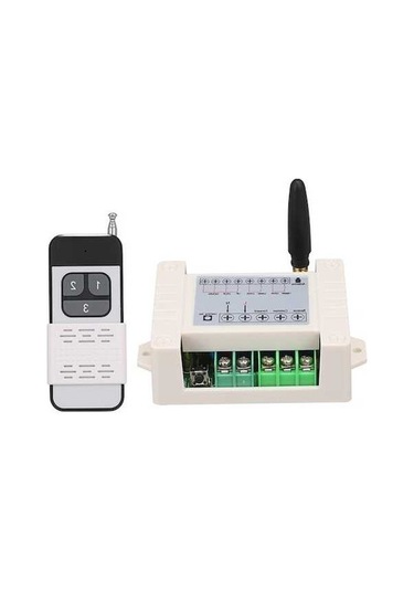 Pazly Ac85-250v 10a 2k 433mhz 3 Fonksiyonlu Motor Kumanda Modülü - Kablosuz Limit Anahtarlı + Rf Kumanda Diğer