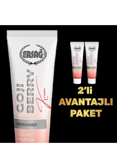 Ersağ Goji Berry Kremi 50 Ml Yeni Ambalajıyla