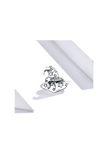 S925 Ayar Gümüş Cadı Şapka Boncuk Dıy Bilezik Kolye Aksesuarları Çok Renkli