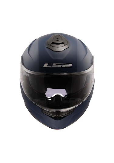 Ls2 Strobe 2 Çene Açılır Motosiklet Kaskı Mat Mavi