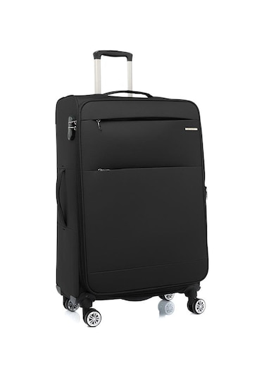 Louisiana Polo Büyük Boy Lüx Kumaş Valiz Antrasit 2082 Antrasit