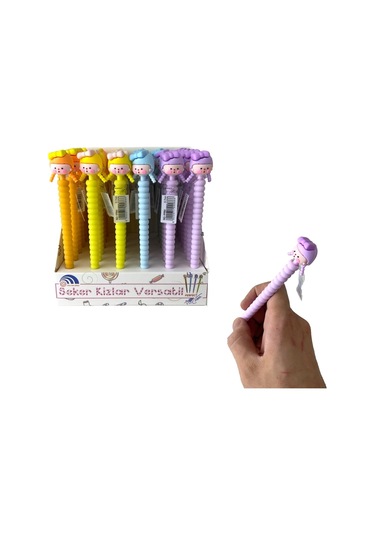 Şeker Kızlar Versatil Kalem 0.7 Eflatun