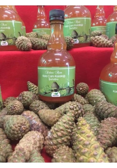 Selver Ana Çam Kozalağı Şurubu 500 ML x 2 Şişe Katkısız Şekersiz